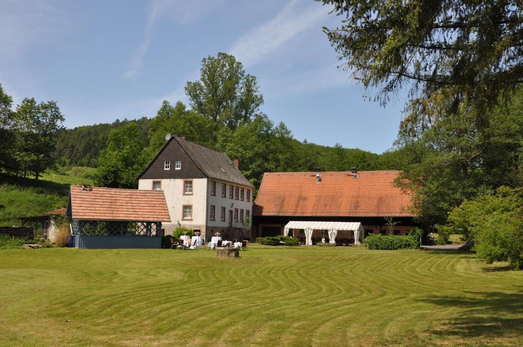 Отель Landgasthof Geiersmuhle Vielbrunn Экстерьер фото